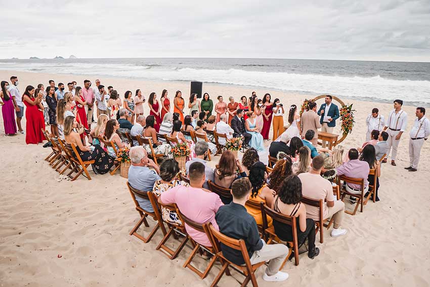 casamento na praia Santa Catarina