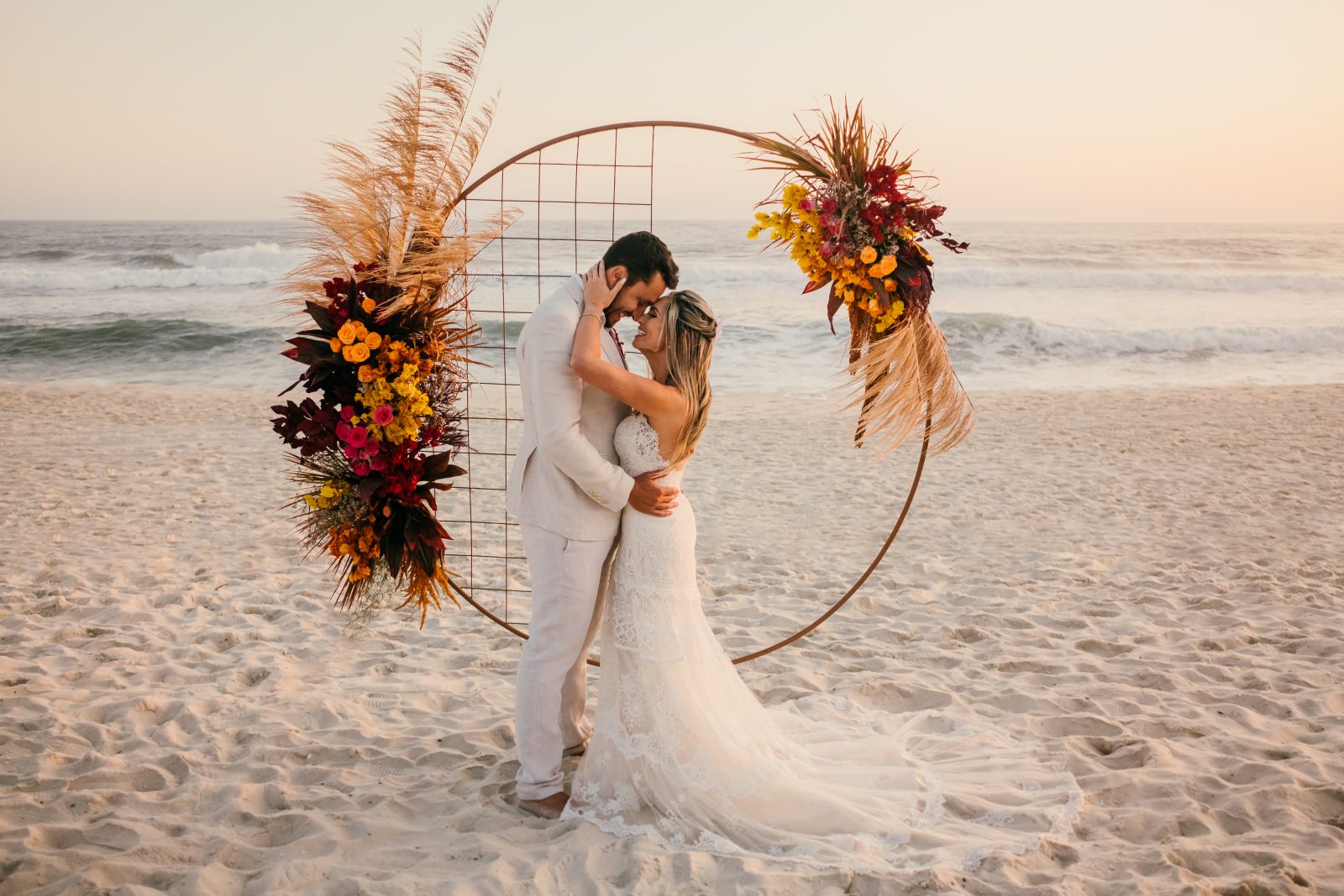 elopement na praia