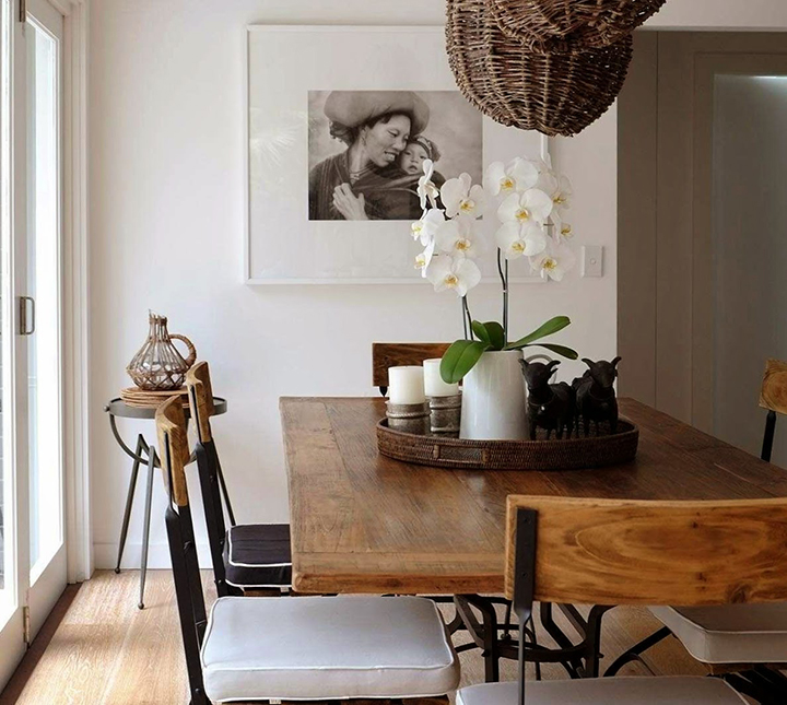 centro de mesa baixo