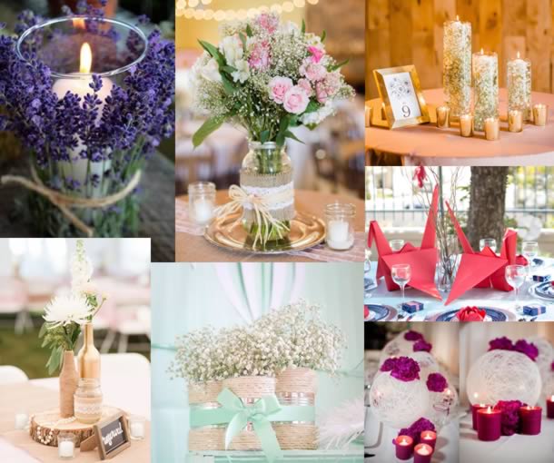 quanto custa um centro de mesa com velas decorativas