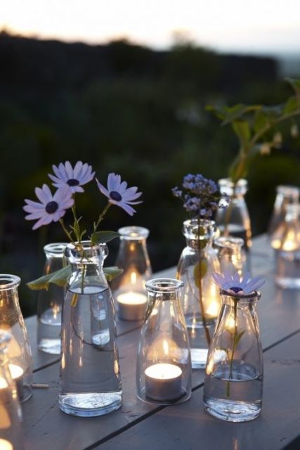 como fazer centro de mesa com velas flutuantes passo a passo