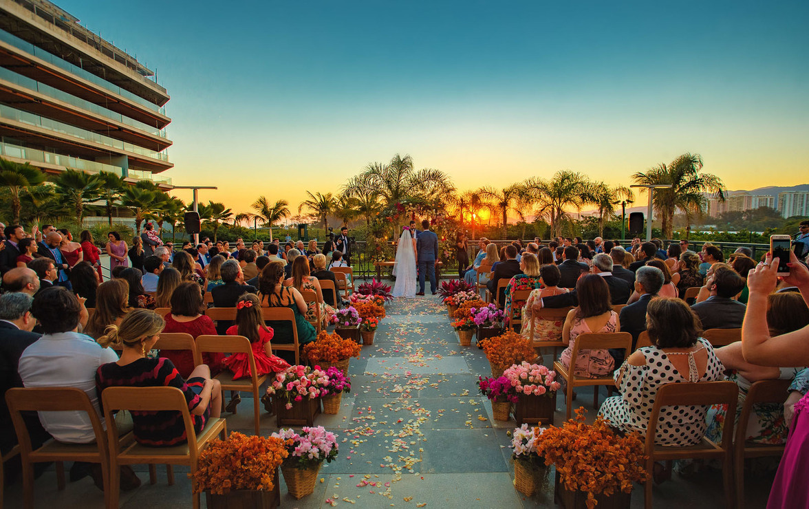 custo médio de uma cerimônia de casamento personalizada