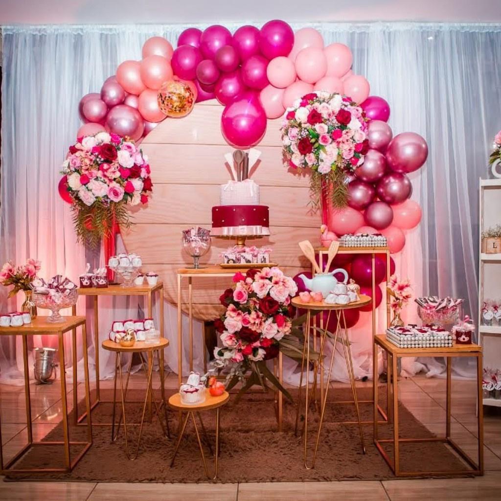 tema chá de panela decoração