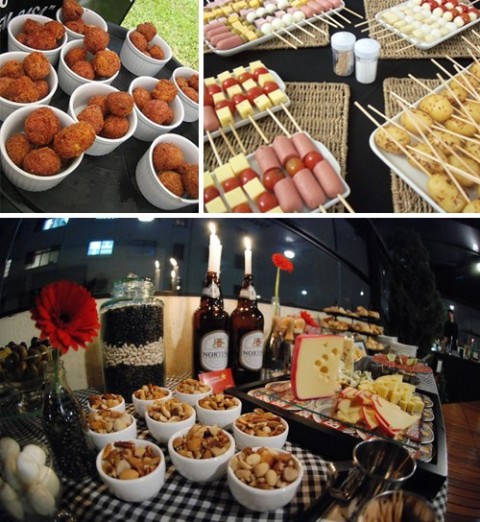 buffet boteco em domicílio casamento