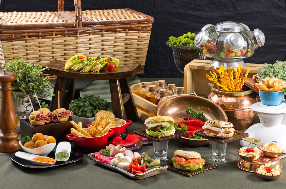 comida de boteco para casamento no campo