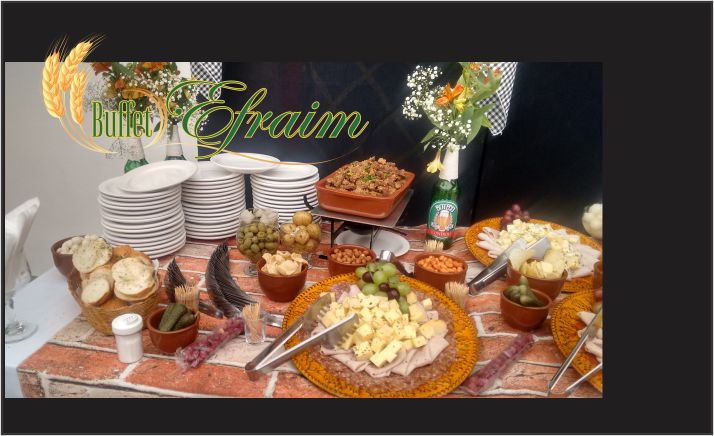 comida de boteco para casamento em salão