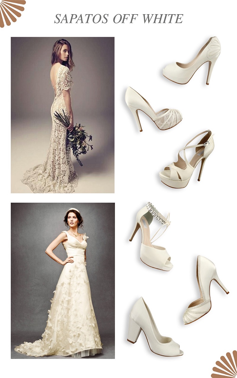 comparar joias ouro amarelo e rose gold para vestido de noiva dourado