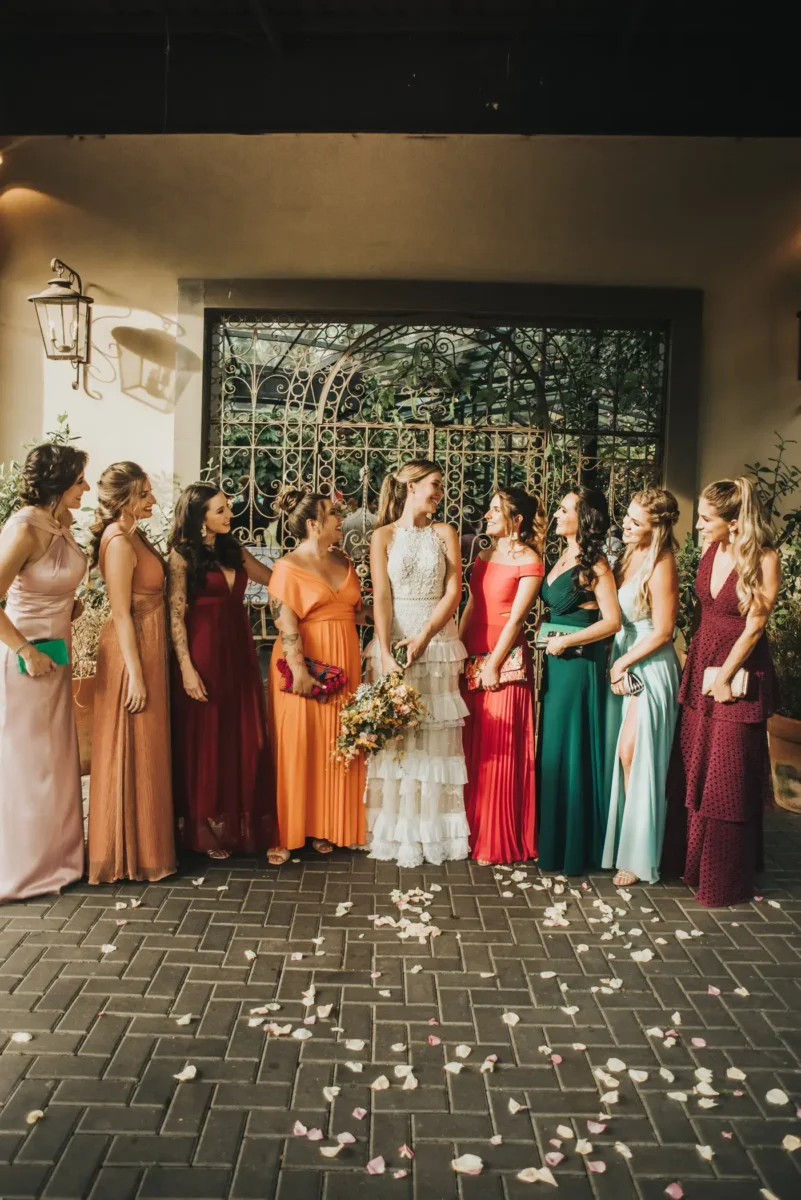 como combinar o traje do noivo com o da noiva