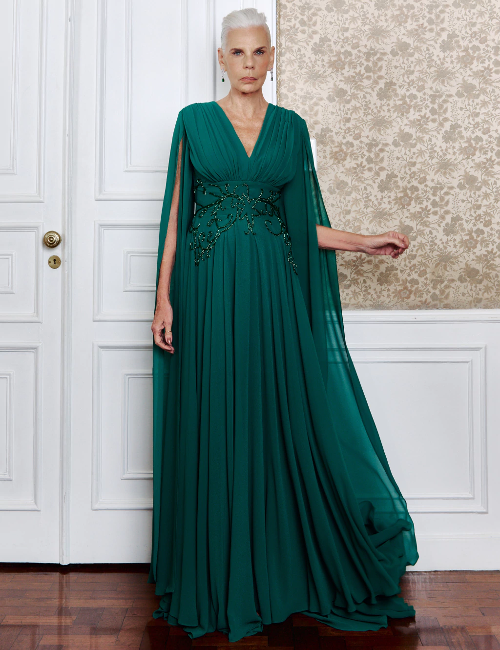 10 ideias vestido noiva dourado bordado assimétrico luxuoso