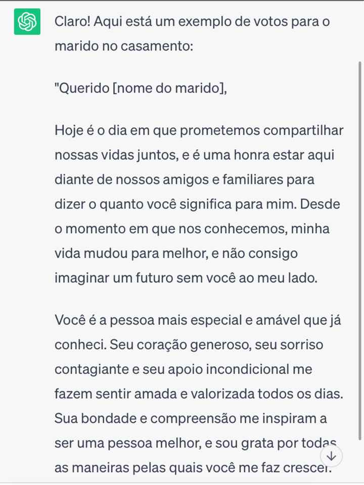 exemplos de votos de casamento emocionantes