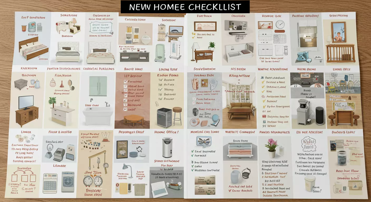 como montar o enxoval