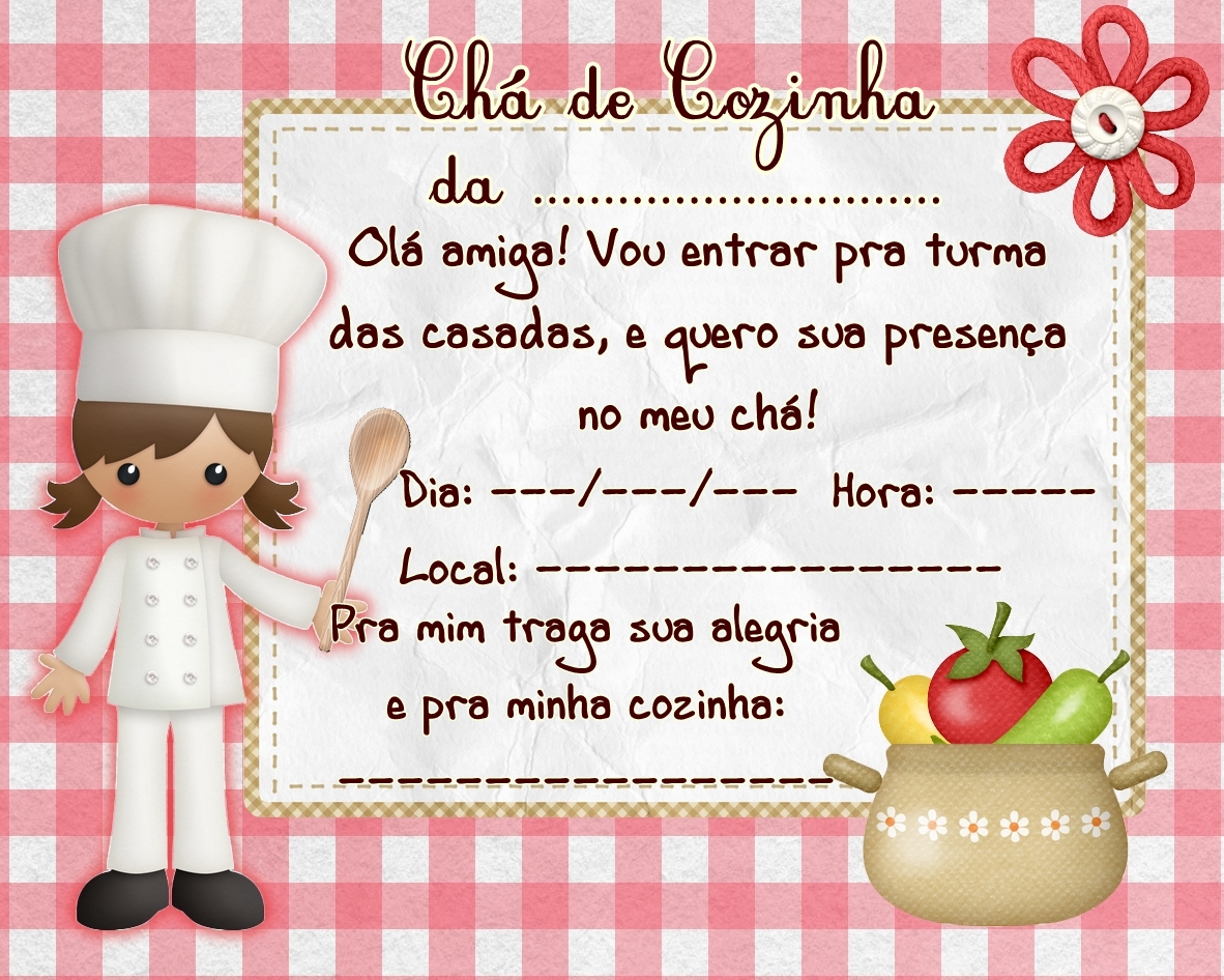 decoração para chá de cozinha simples e criativa