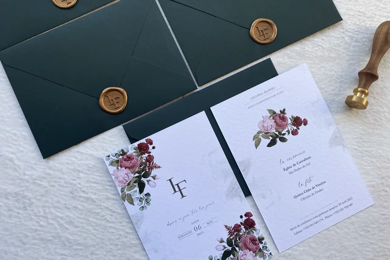 convite de casamento para editar
