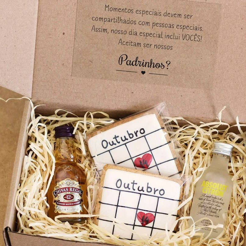 convite para padrinhos