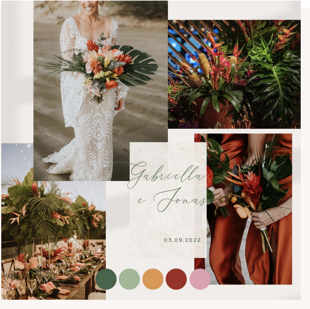 O Significado das Cores na Decoração do Casamento: Guia Completo