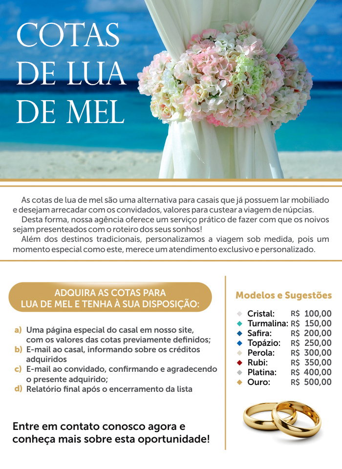 Cotas de Lua de Mel vs. Lista de Presentes Tradicional: Qual a Melhor Opção para Seu Casamento?