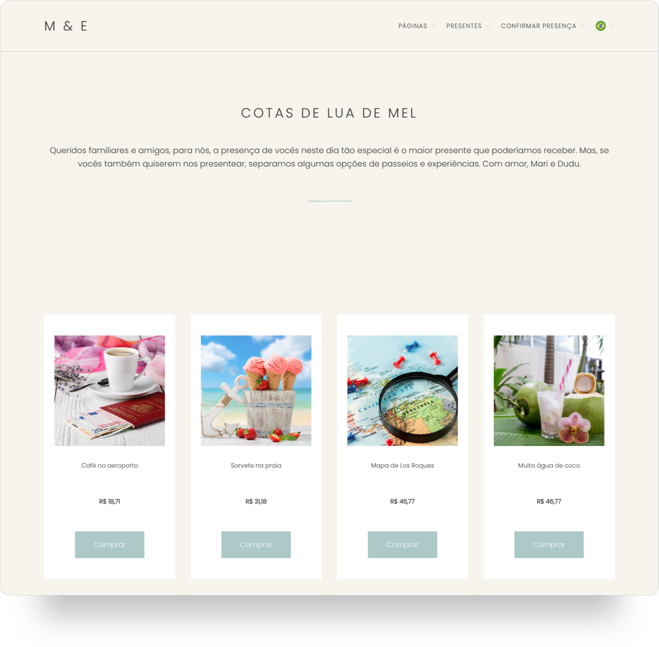 Cotas de Lua de Mel vs. Lista de Presentes Tradicional: Qual a Melhor Opção para Seu Casamento?