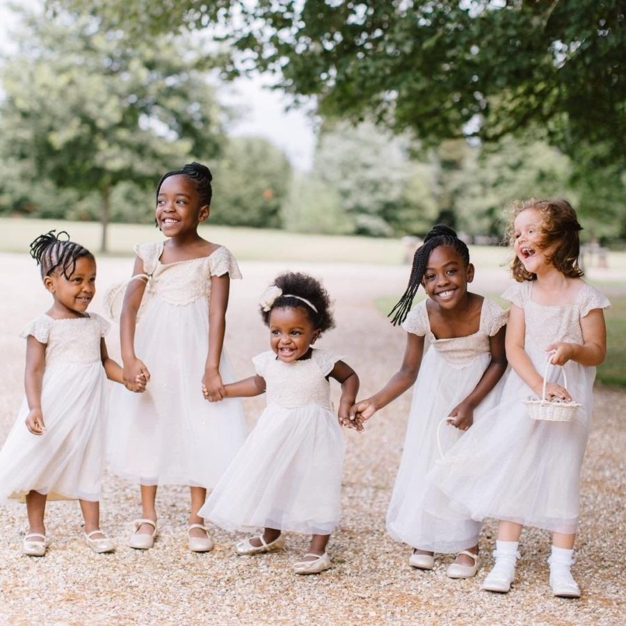 ideias de vestidos para daminha de honra