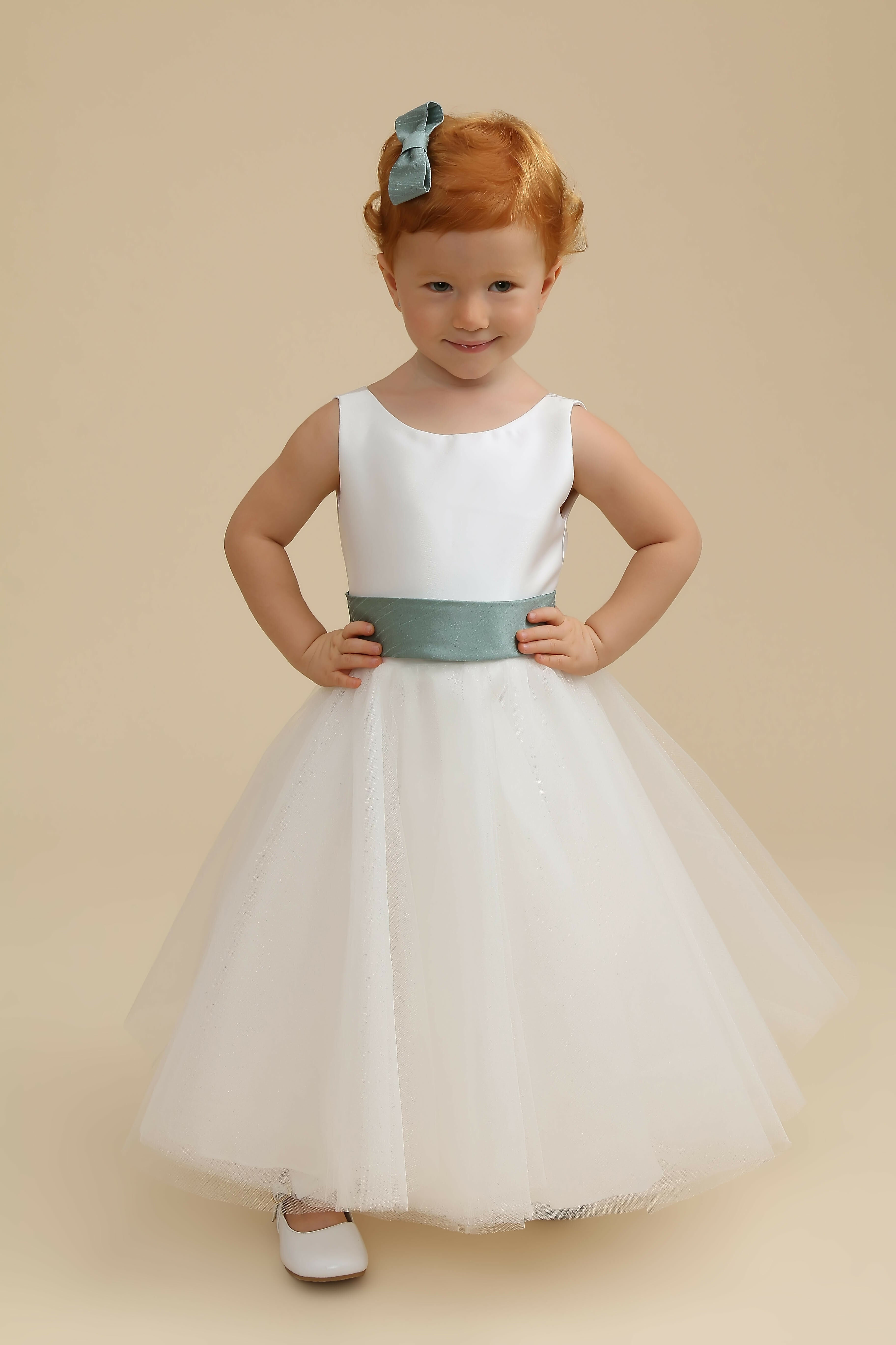 vestido de daminha infantil vs adulto