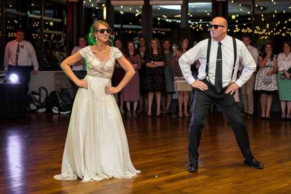 danca da noiva com o pai