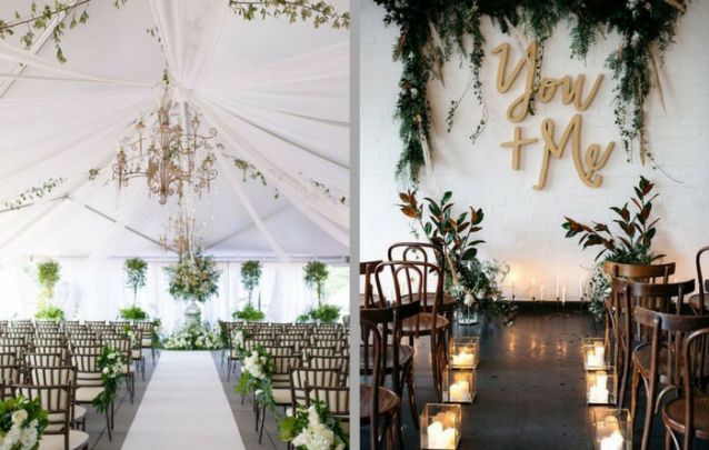 decoração casamento igreja