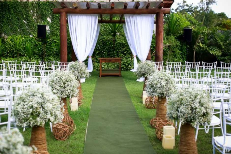 decoração casamento rústico