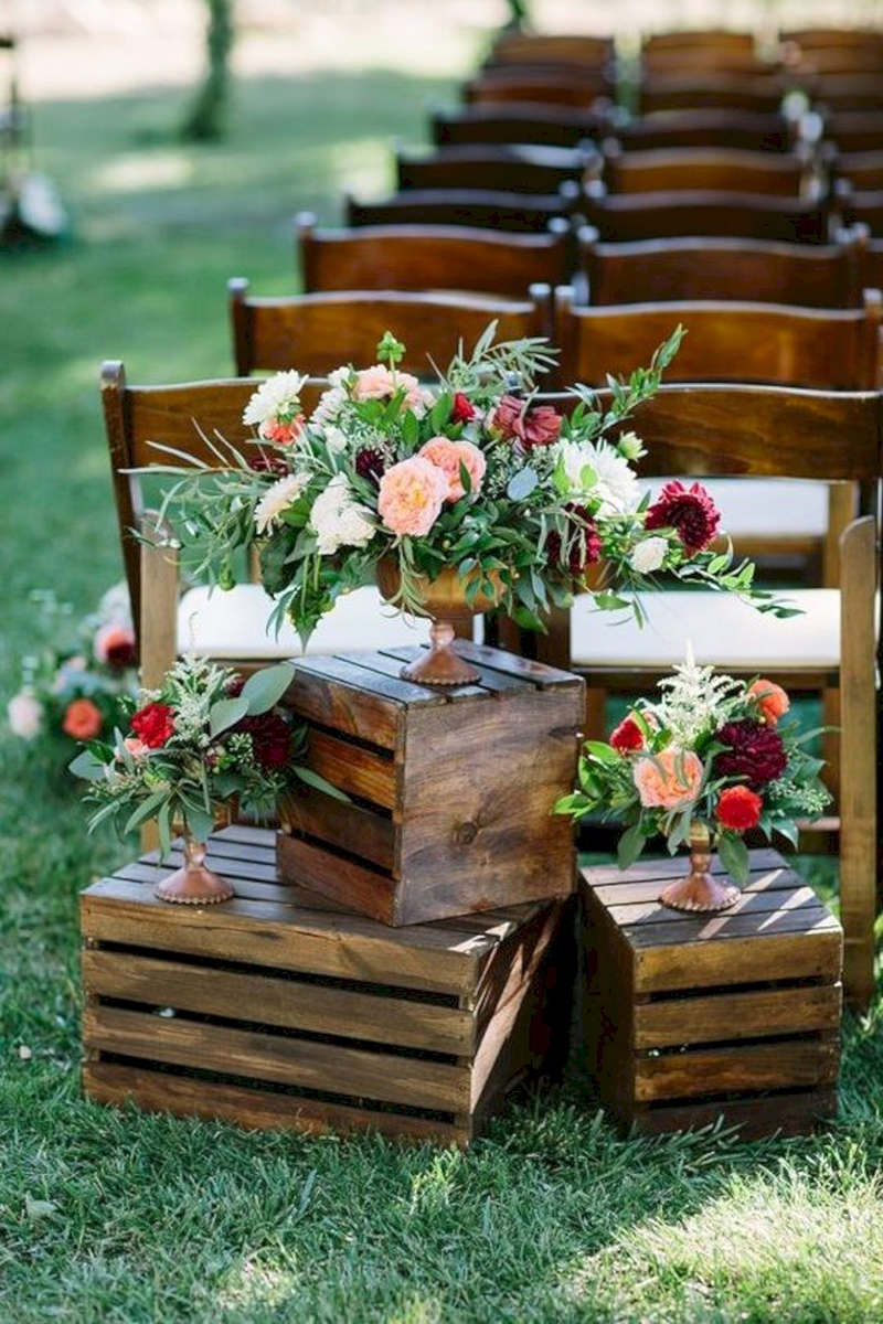 decoração casamento rústico
