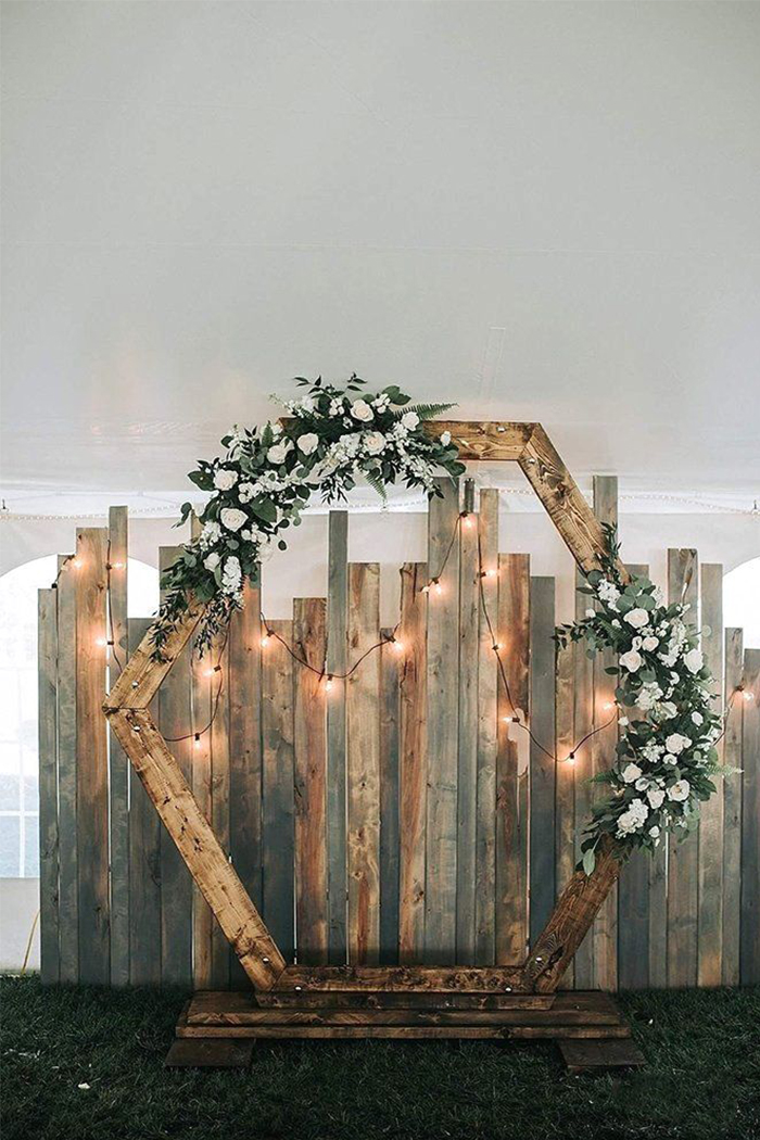 decoração casamento rústico