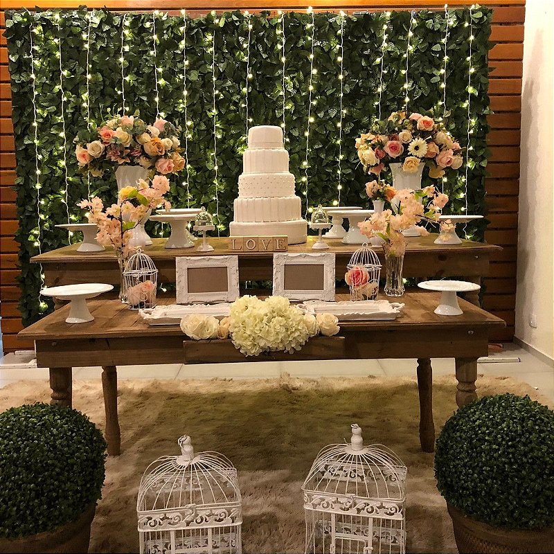 decoração casamento rústico