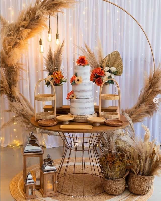 decoração casamento rústico