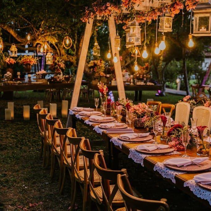 decoração casamento rústico
