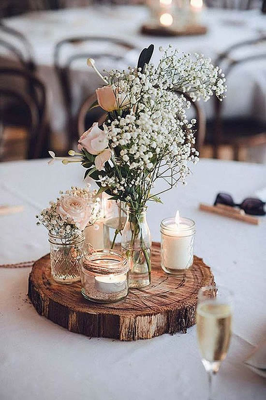 decoração casamento rústico