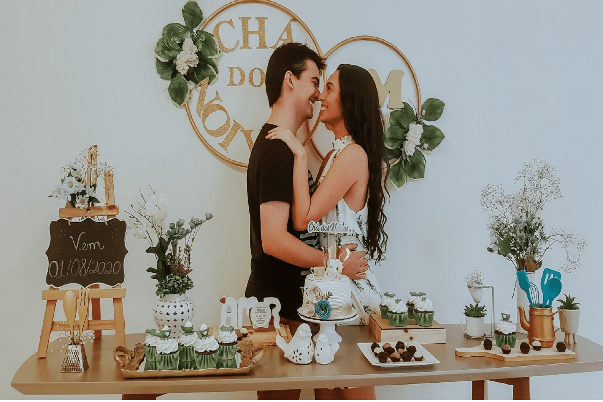 decoração cha de panela