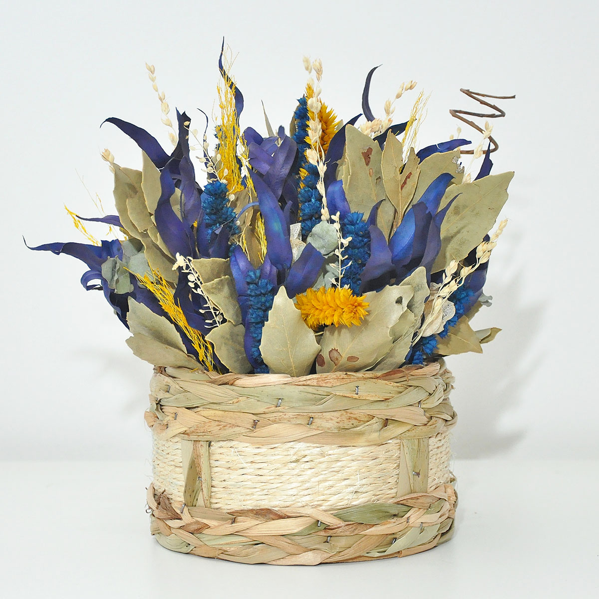 decoracao com arranjos no chao