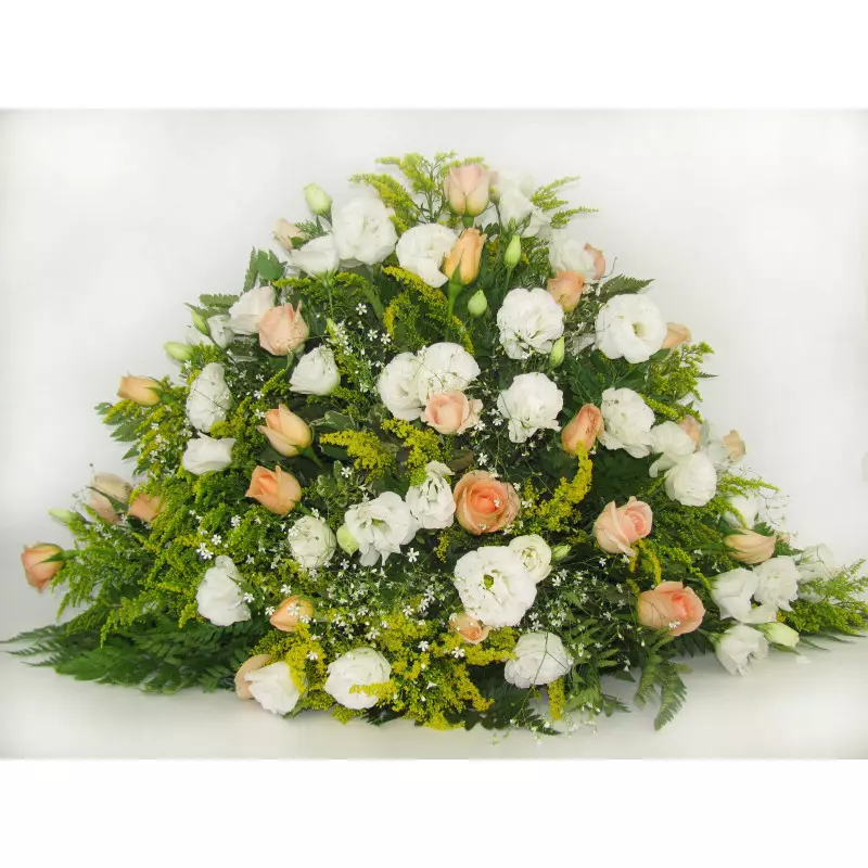 decoracao com arranjos no chao