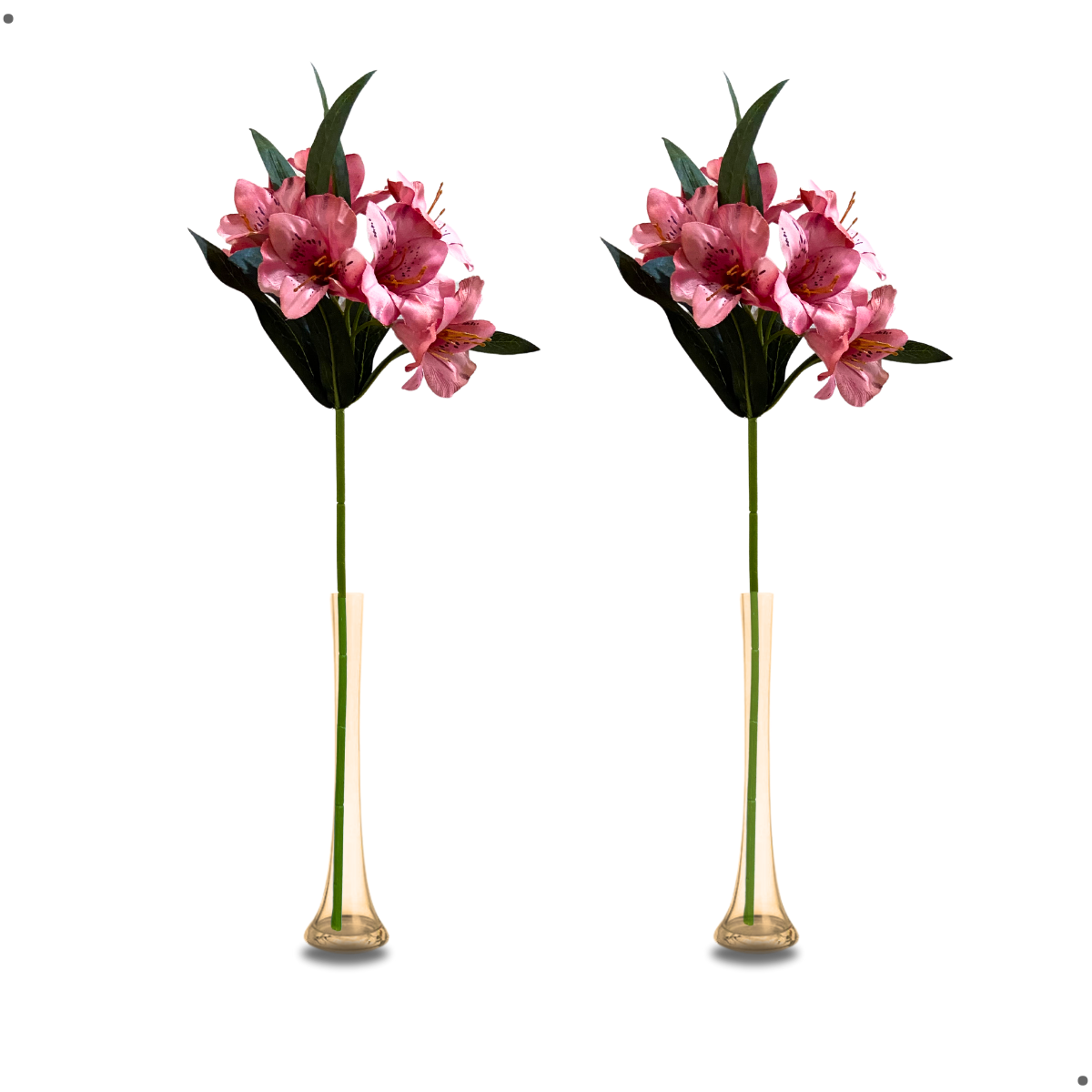 decoracao com astromelias