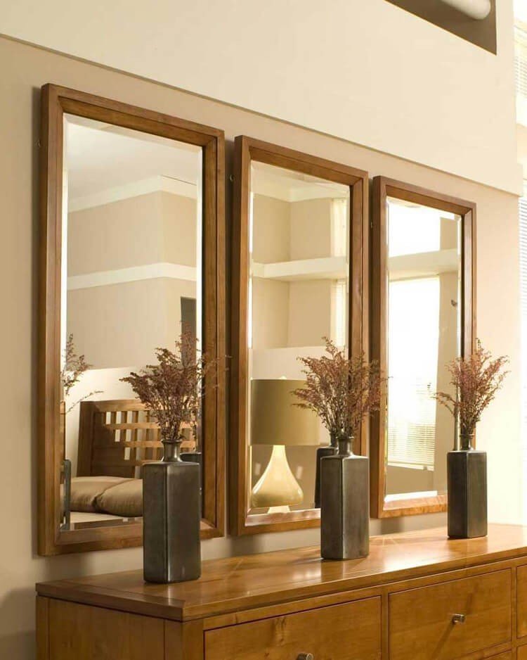 decoracao com espelhos