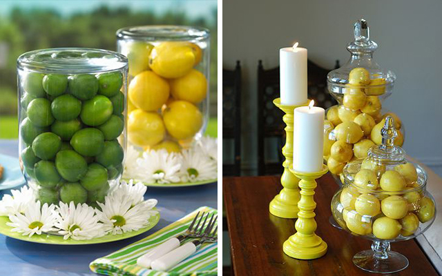decoração com frutas para festas infantis