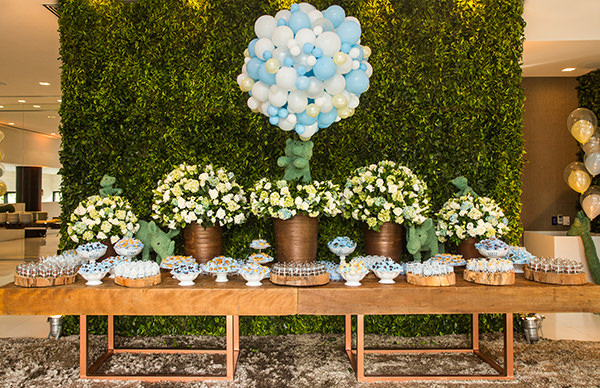 decoracao com hortensias em vasos