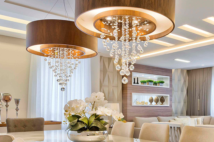 Lustres para Ambientes Integrados: Como Delimitar Espaços com Luz