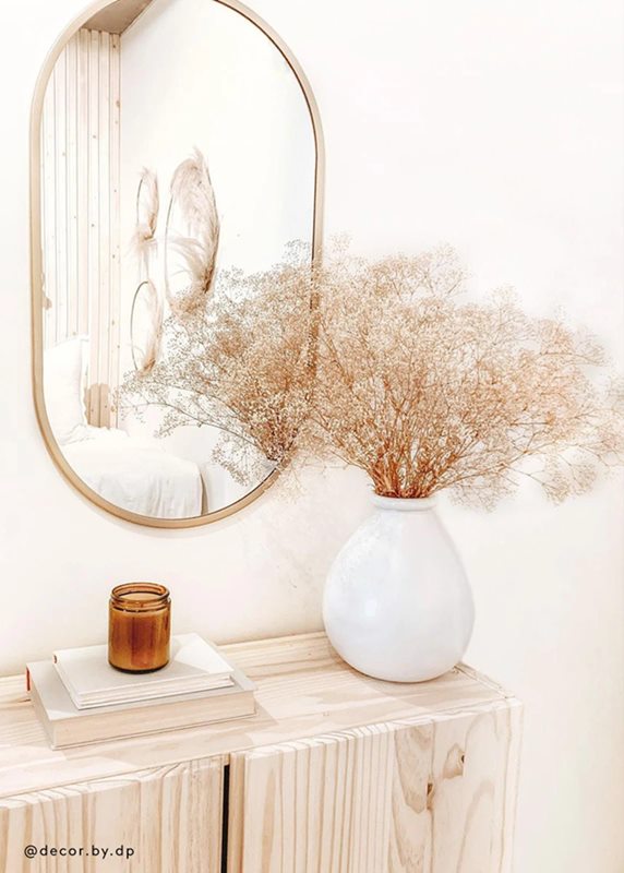 decoracao com mosquitinho (gipsofila)