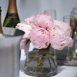 decoracao com peonias