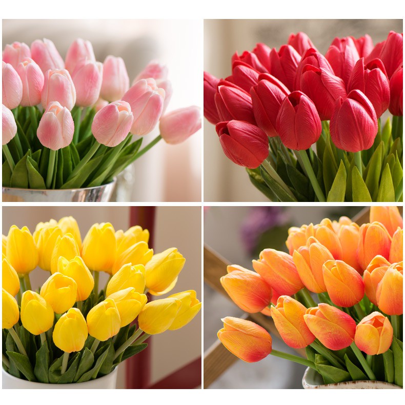 arranjo de tulipas para casamento