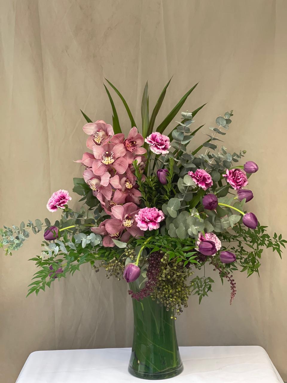 arranjo de tulipas para casamento