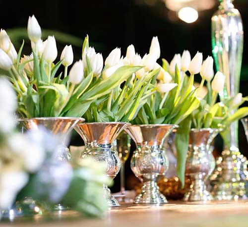 arranjo de tulipas para casamento