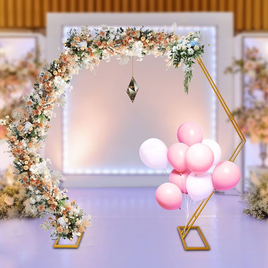 decoracao da entrada da festa