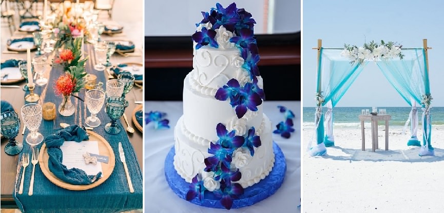 A Tradição do 'Something Blue': Incluindo o Azul no Seu Casamento com Estilo