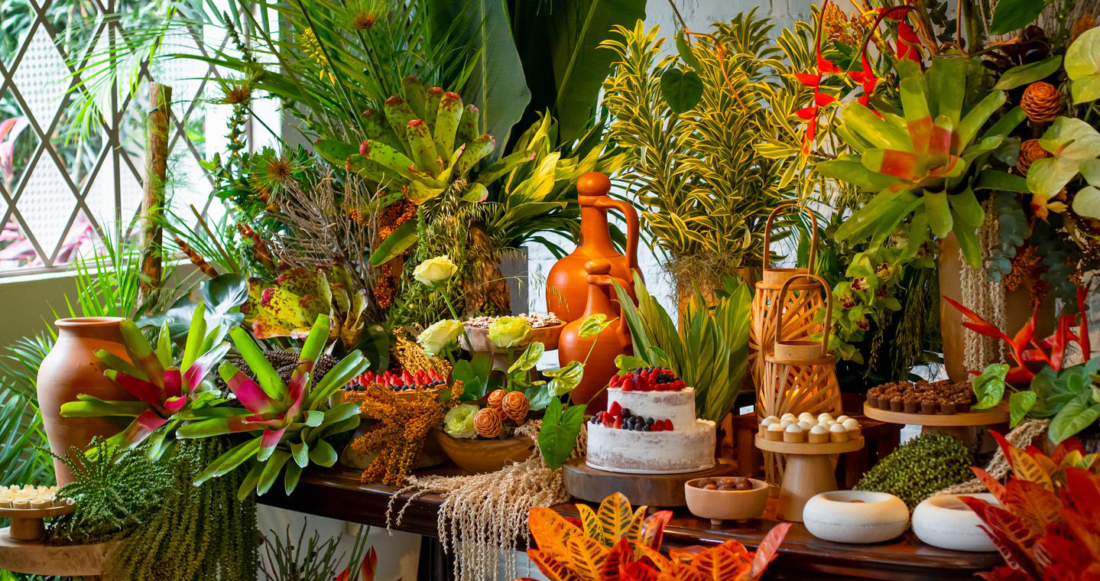 casamento botânico vs casamento rústico