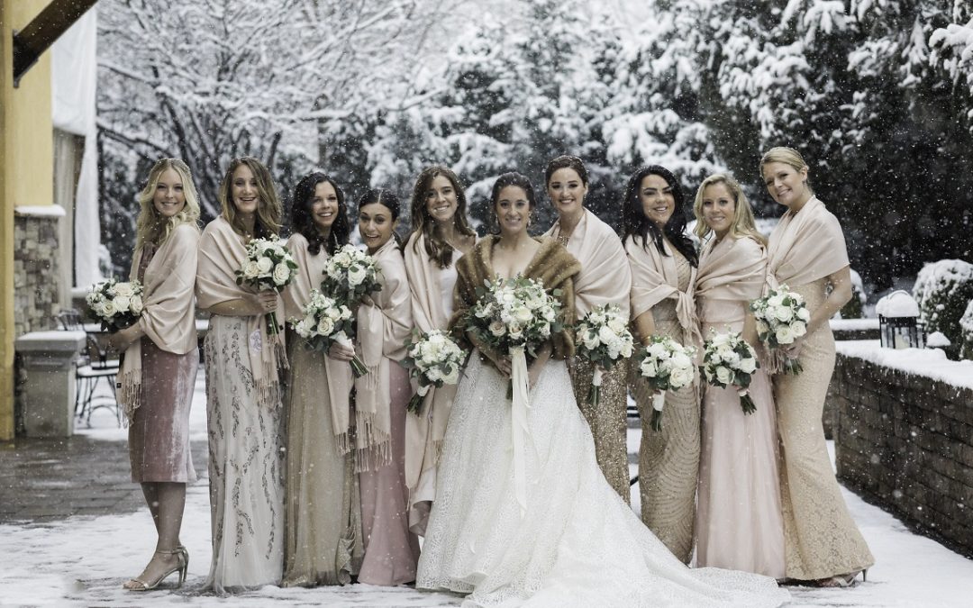 decoração clássica casamento inverno