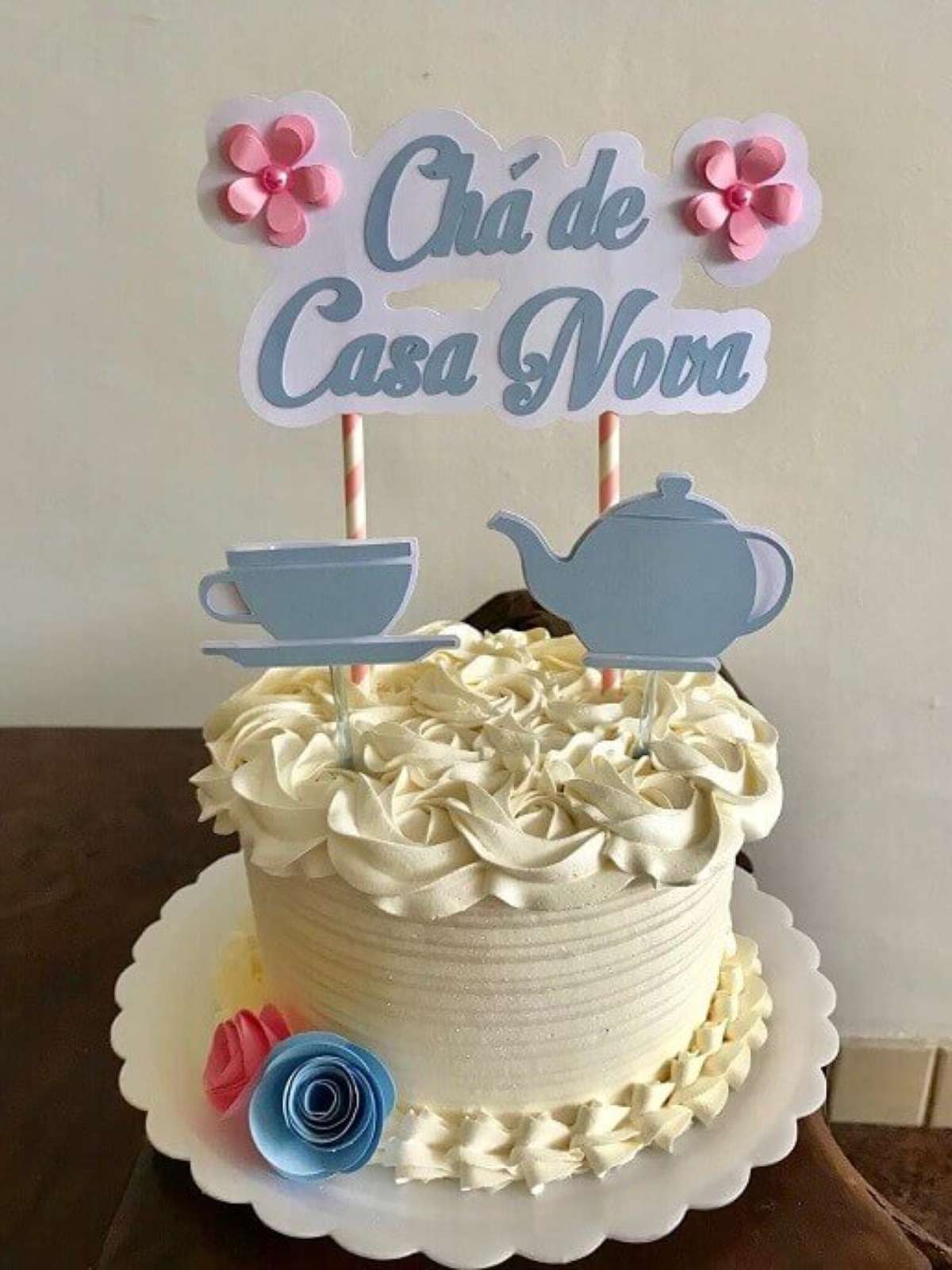 decoração de chá de casanova